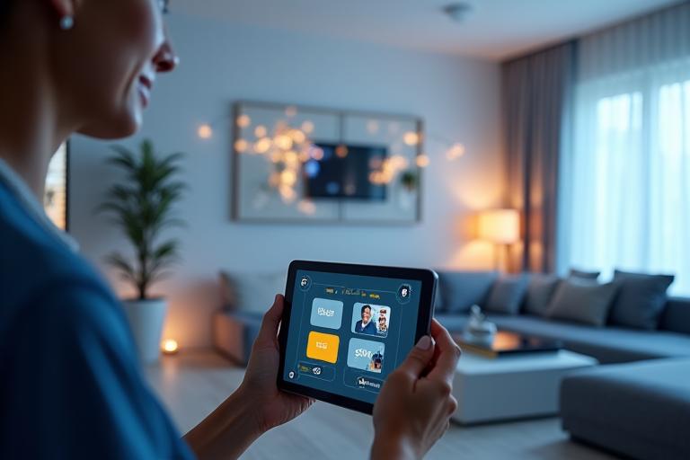Sistema de automatización del hogar inteligente